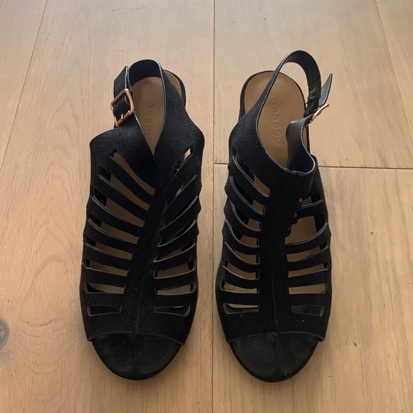 Shoes Black Dress Sandals 2 Inch Heel Size 8 Poshmark